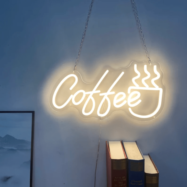 تابلو نئون طرح Coffee کد TP402