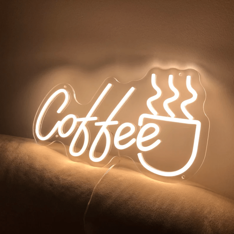 تابلو نئون طرح Coffee کد TP402