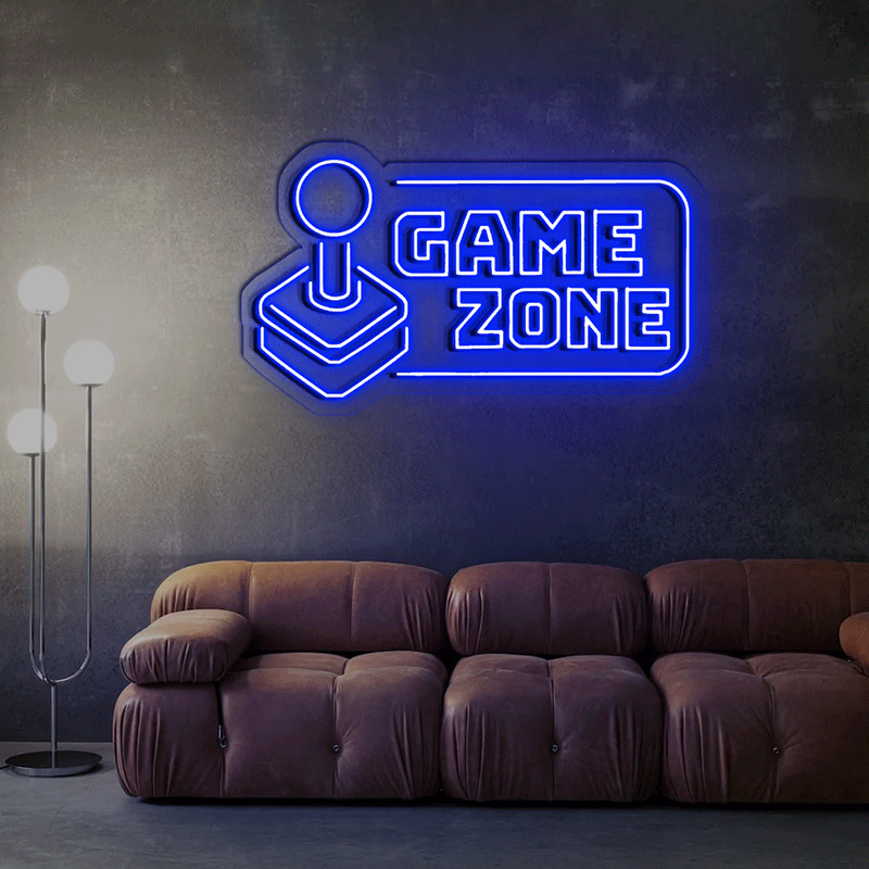 تابلو نئون طرح Game Zone کد TP022